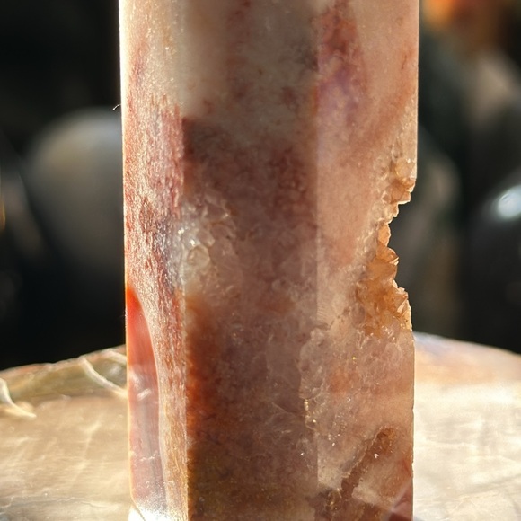 🎄SALE🎄Carnelian Crystal Point With Druzy! - Picture 10 of 10